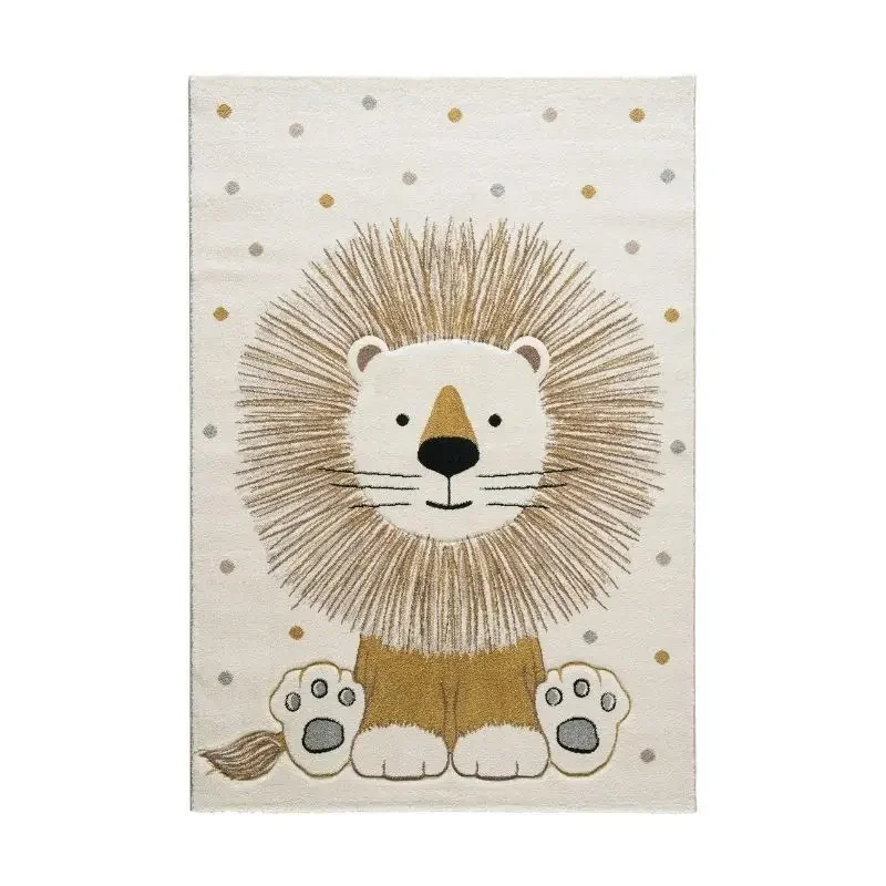 Lion Hairy Nursery Play Mats For Children,Rectangle Plush Bedroom Rug For Kids,Fluffy Carpet For Living Room,Soft Kids Rugs 2