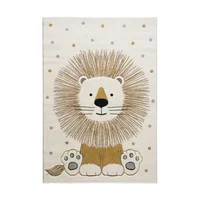 Lion Hairy Nursery Play Mats For Children,Rectangle Plush Bedroom Rug For Kids,Fluffy Carpet For Living Room,Soft Kids Rugs 2