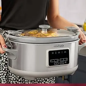 Description Picture 6 of item7-Quart Cook & Carry™ Slow Cooker with Sous Vide,Programmable, Stainless Steel