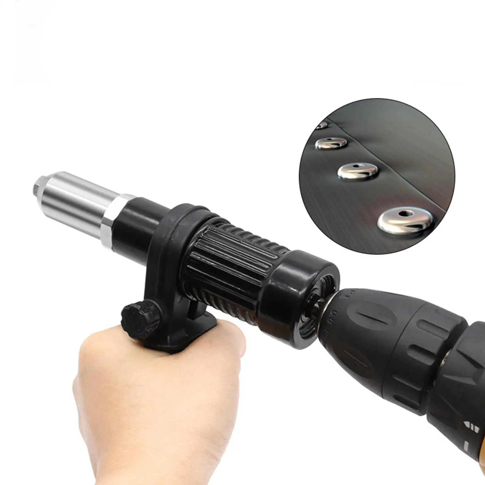 Rivet Connector Riveter Insert Nut Tools Portable Riveting Machine Adapter Core Pulling Electric Rivet Nut Machine Core Pulling