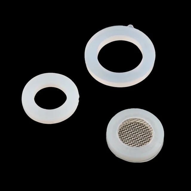 1/2 "3/4" 1 "Szilikon Tömítés Gyűrű Tömítő 25Db Fehér Szilikongyűrű Gumi Padon - Image 6