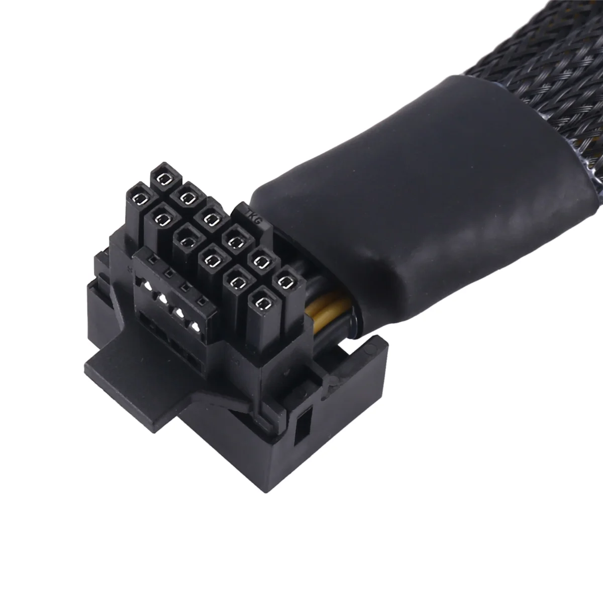 

4X8Pin PCI-E до 16Pin(12 + 4) PCI-E 5,0 12vhpwr коннектор 90-градусный локтевой кабель GPU RTX4090 RTX4080 серия P8X4 к