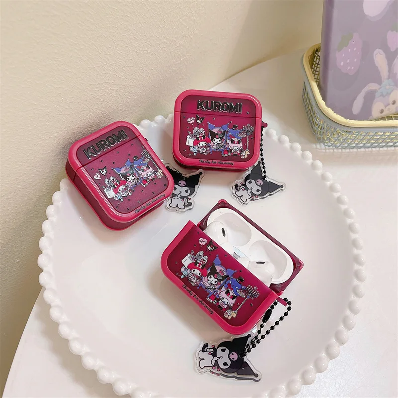

Cute Kuromi Anime Case For Airpods Pro 2nd Generation,Silicone Earphone Cover For Airpods Pro Case/Airpods 1/2 Case For Kids