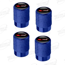 Sleek Aluminum Car Wheel Tire Valve Caps - Set of 4 (F)