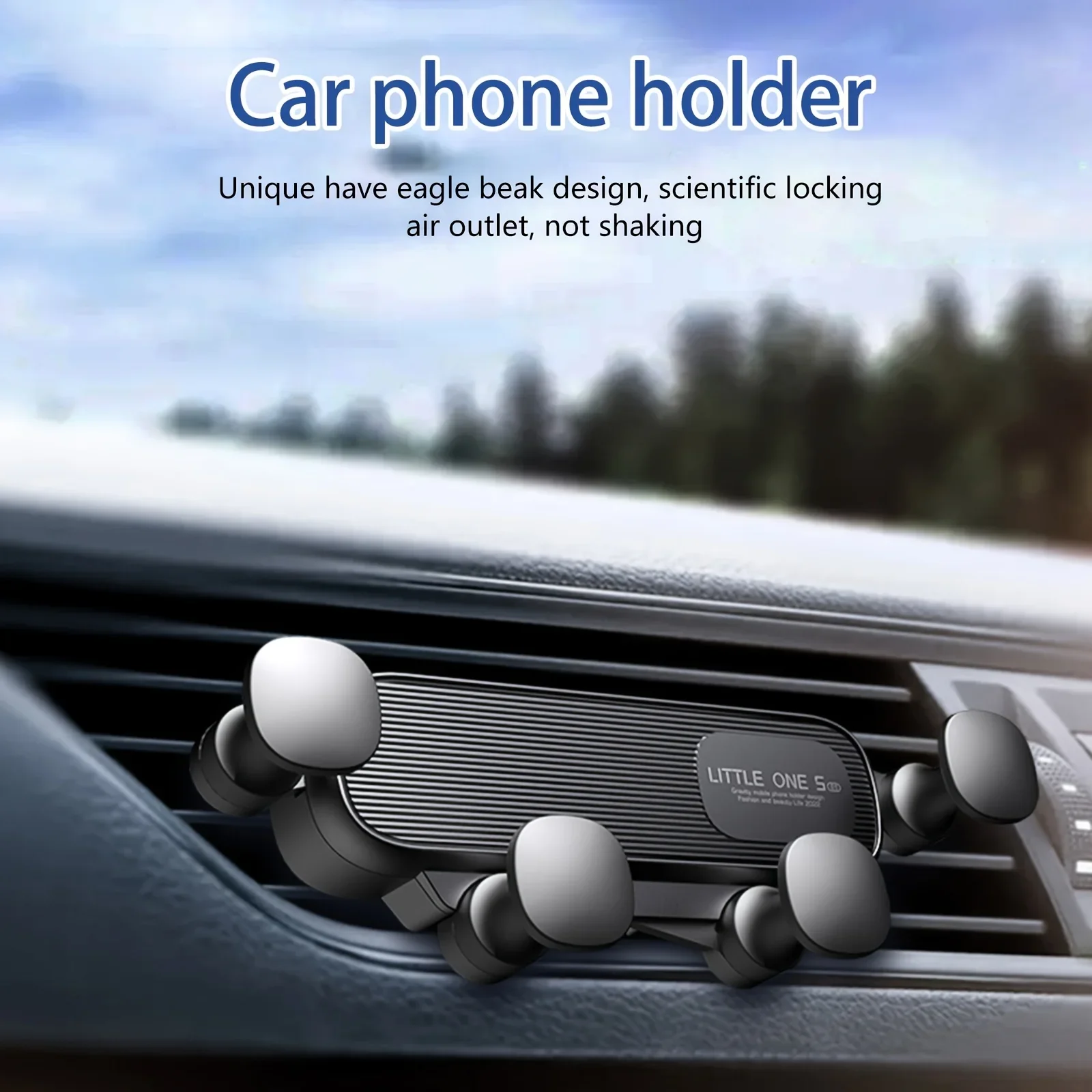 Universal Car Phone Holder with 360 Rotation