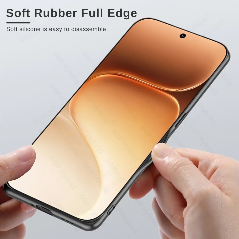 Luxury Sheepskin Leather Back Cover with Soft Silicone Edge – Shockproof Coque