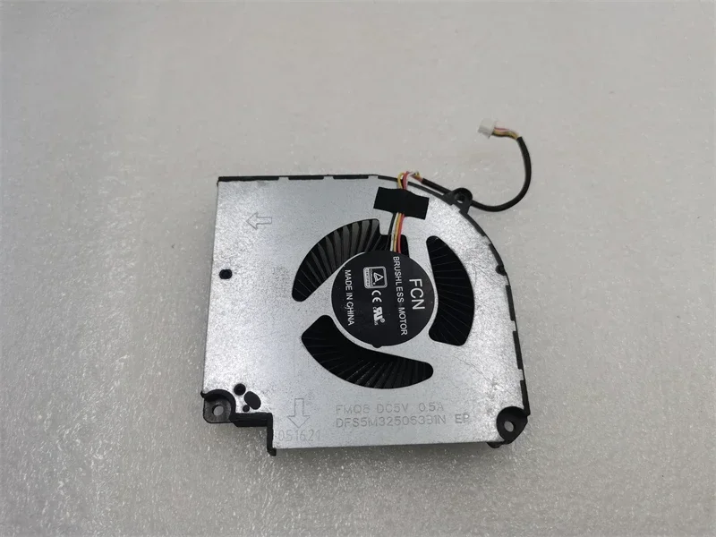 Ventilador Refrigerador para Clevo Nh50ed Fp15 Dfs5k22b15673u Flhf Dfs5k221153711 Fmq8 Dfs5m325063b1n Flhj 631-nh503200 6-31-hn503-201 - Imagem 2