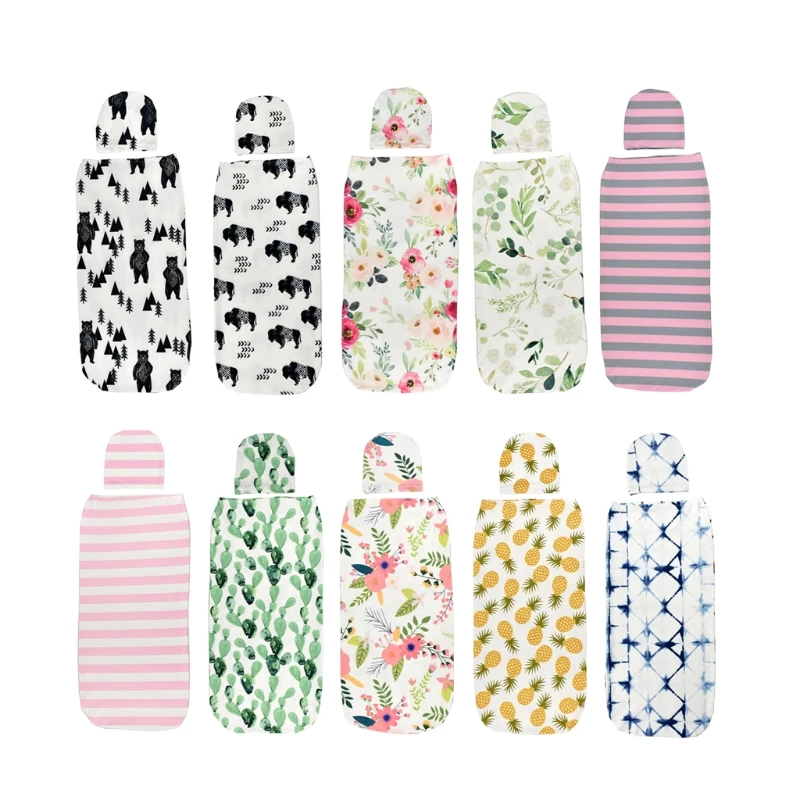 Newborn Photo Props Wraps&Photography Blanket Hat DIY Infant Photo Blanket Swaddle Photography Props Wraps for Girl Boy