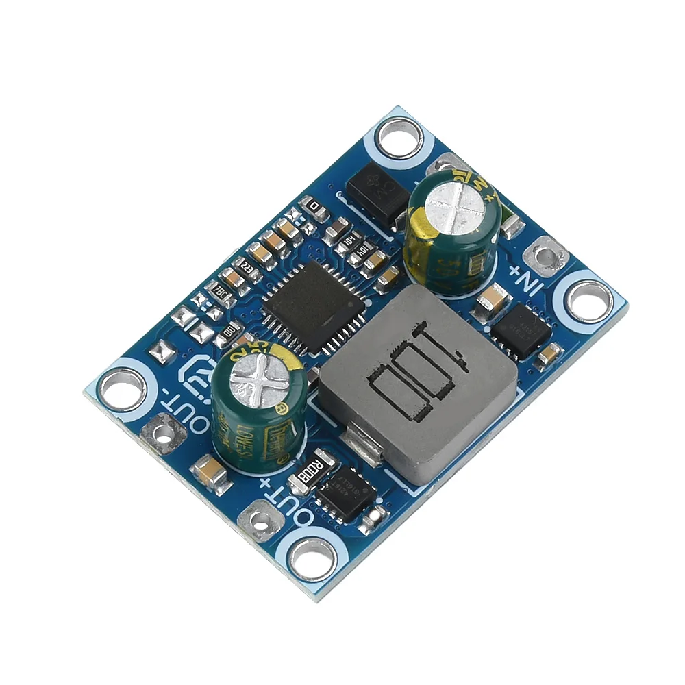 High-Efficiency Adjustable Voltage Regulator Module - Low Ripple, 5A Output