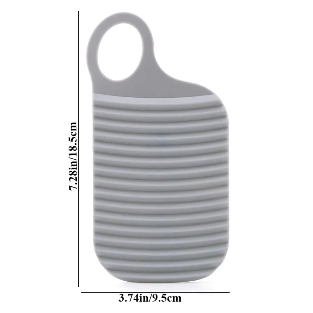 Portable Travel Thicken Mini Washboard Non Slip Laundry Accessories Board Washing Children's Clothes Socks Cleaning Tools