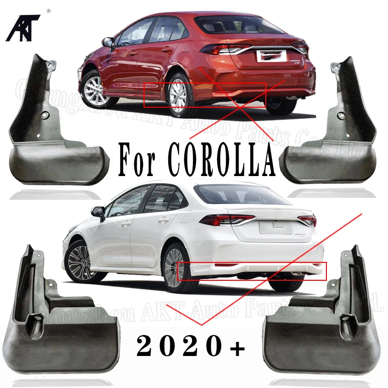 

Литые Брызговики для Toyota corolla Sports 2019 2020, брызговики