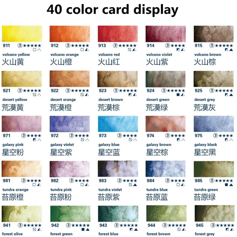 Schminck Precipitation Layered Watercolor 15ML Tin Tube Original Acuarela Artist Painter Student Drawing Art Supplies Limited