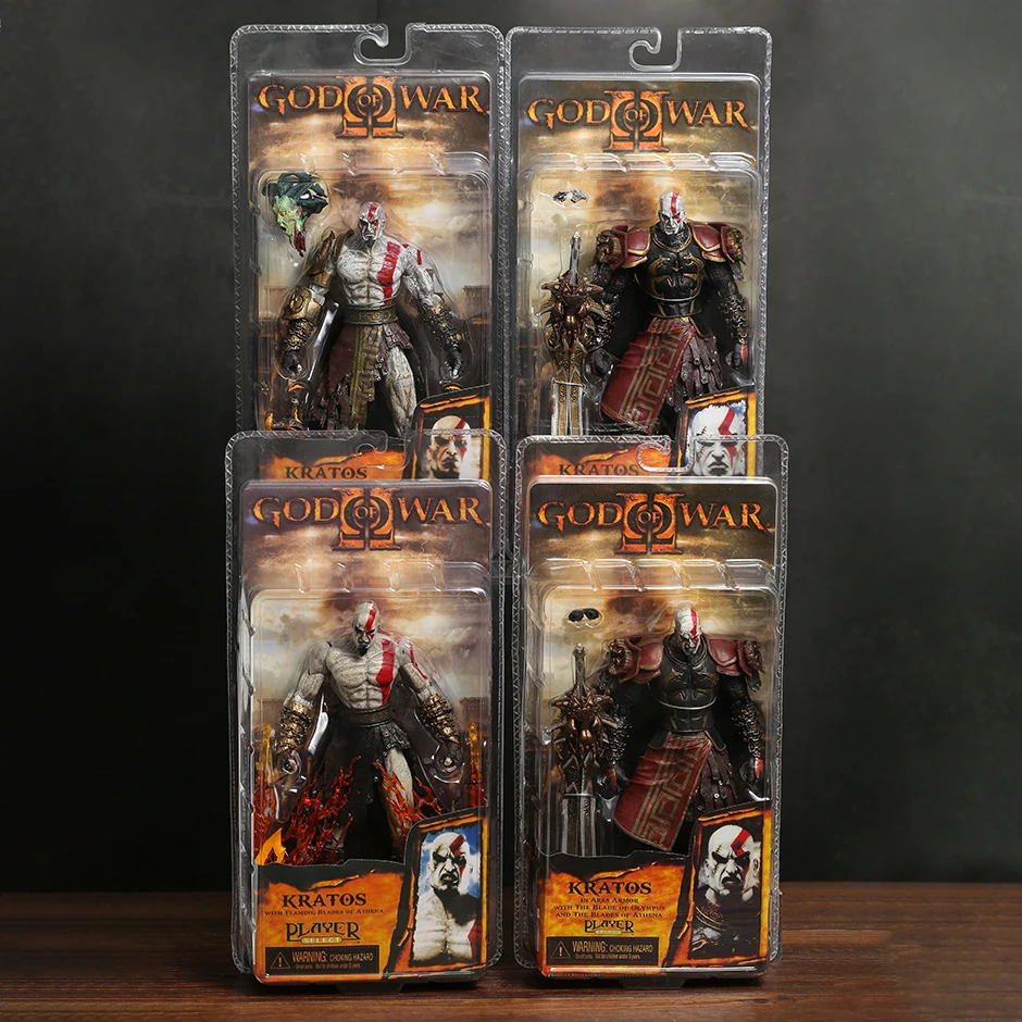 Figural Collectible Toy Statue God War Kratos Action Figures Action
