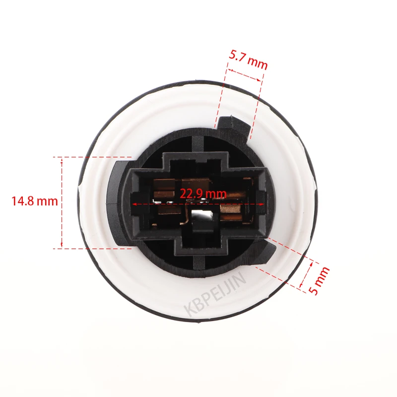 2 Portalampada Auto 3157 T20 – Attacco Per Riparazione Fari E Nebbia, 12V-48V