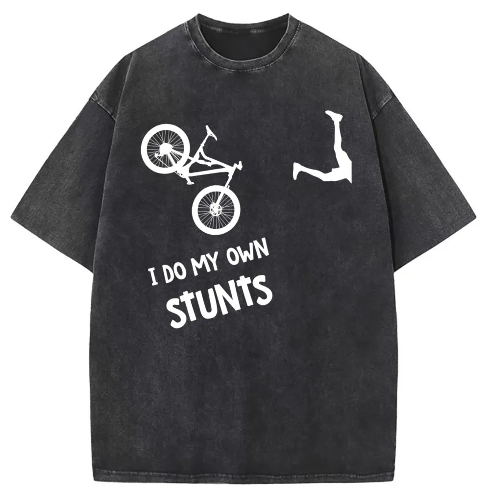 

Young Long Sleeve I Do My Own Stunts Mountain Bike Shirt Funny MTB T Shirt Sweatshirts Birthday Hot Sale Holiday Clothes
