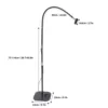 LED Lash Curing Lamp Flexible Gooseneck Foot Pedal Switch Height Adjustment Eyelash Extension Glue Curing Light for Nail Salon 6