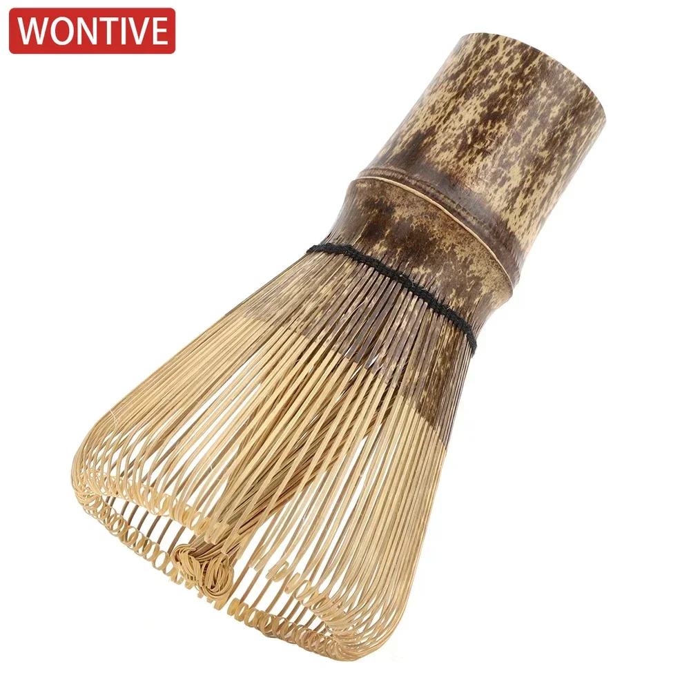 Bamboo Japanese Style Matcha Tea Whisk Brush 100 Prongs 80 Prongs Optional for Matcha Making