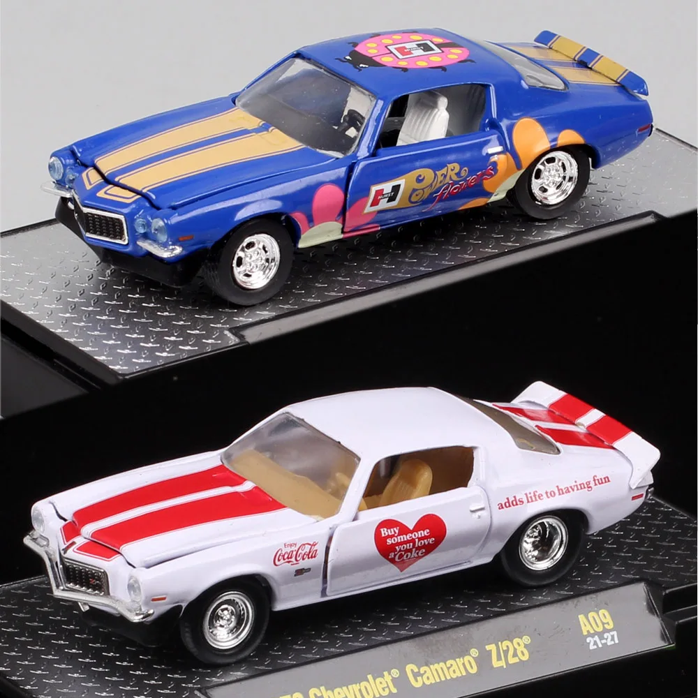 

Машинки M2, модель автомобиля Chevrolet Camaro Z 28, масштаб 1/64, 1972