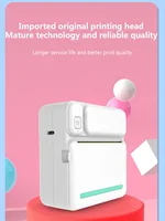 Portable Mini Photo Pocket Printer BT 203dpi Photo Label Memo Wrong Question Printing Bluetooth Wireless Printer Children's Gift 1