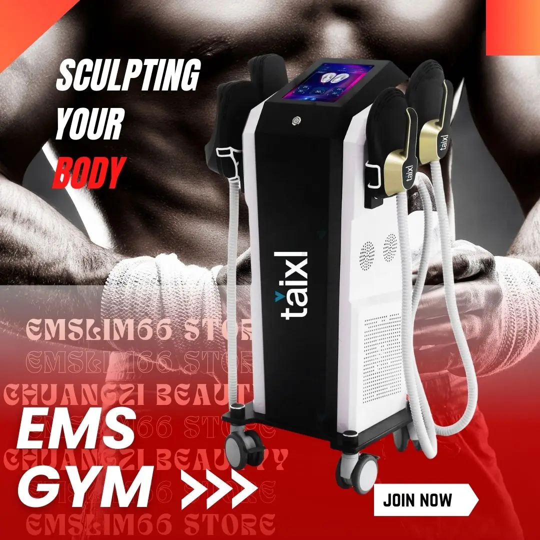 EMS Body Sculpt Muscle Stimulate Machine EMS 6500W Electric slimming Nova Hiemt Pelvic Stimulation Neo Salon