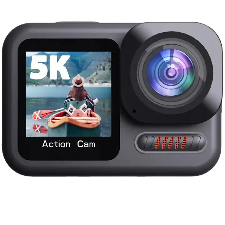

Professional waterproof 2.0-inch touch screen 5K high-definition 4K 60FPS go Pro dual screen motorcycle bicycle sports