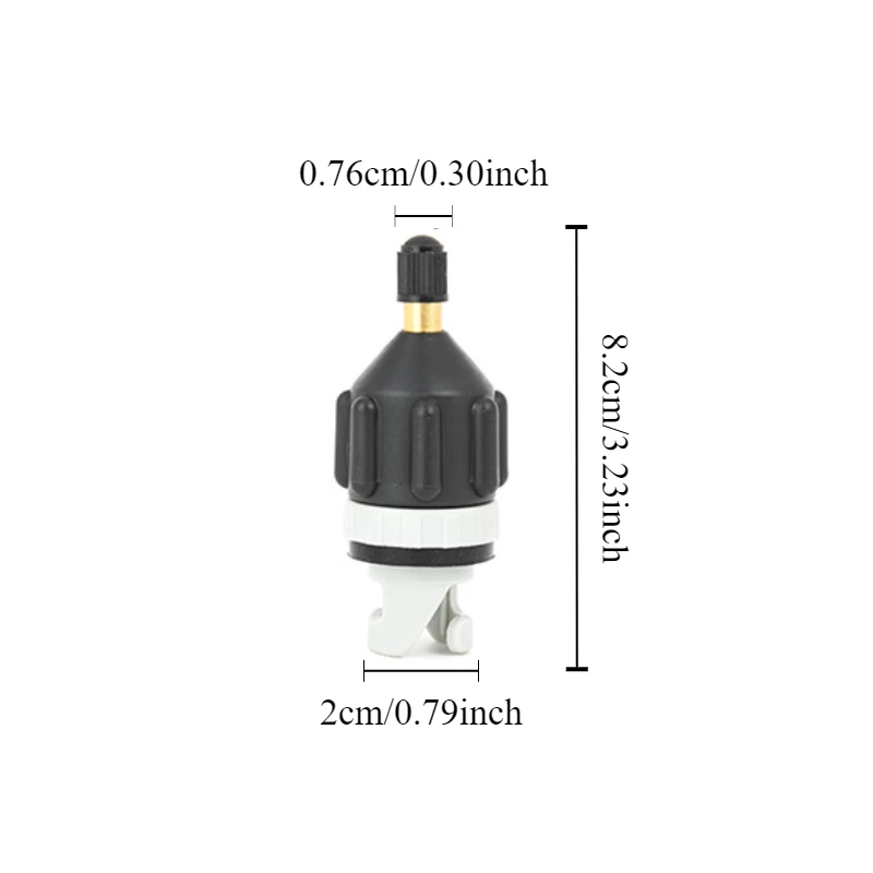 1pc SUP paddle valve adapter inflation valve adapter surfboard kayak canoe inflation nozzle