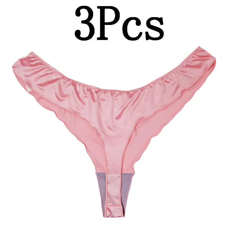 G-String For Women Summer Breathable Underwear Sexy Lingerie Pink Blue Female Soft Comfort Briefs Low Waist Panties Underpants