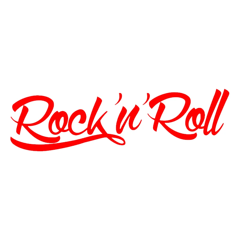 thumbnail image 1 of Calcomanía de vinilo Rock N Roll para auto, resistente al agua, para parachoques, ventana trasera, computadora portátil, elija el tamaño n.° 10810, 1 of 5