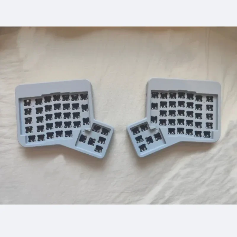 Ergodox 분할 Ergo 키보드 키트, 맞춤형 2.4G 무선 핫 플러그 분할 키보드, 기계식 Ergo 레이아웃 Prog, 램블 VIA/바이알 키