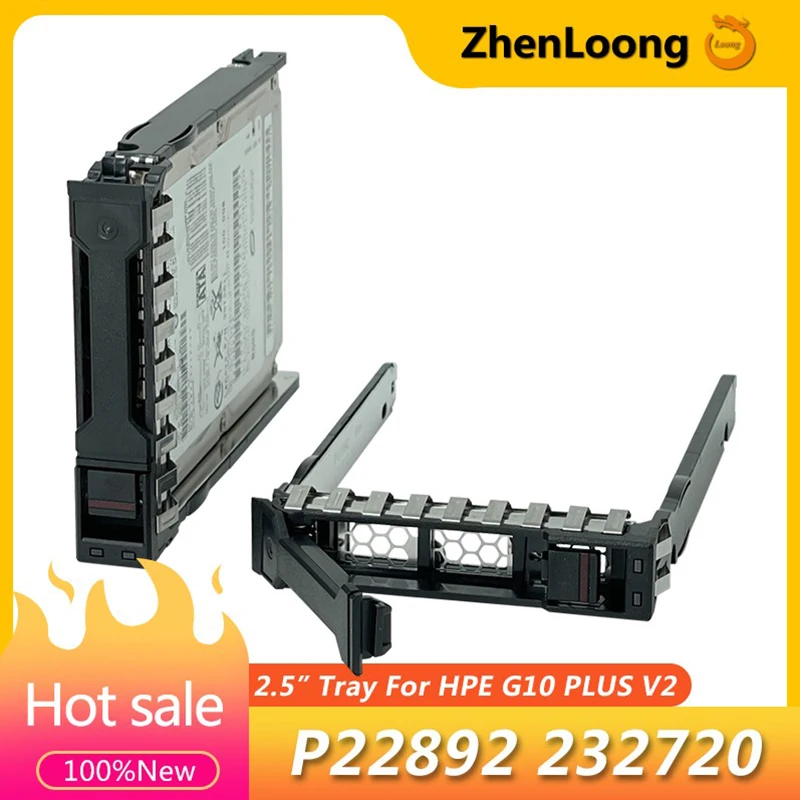 Caddy Hdd Original para hp Proliant 25 Pol. Dl320 Dl325 Dl340 Dl345 Dl365 Dl380 Dl385 Gen10 Plus G10 v2 G11 P22892 232720 Novo