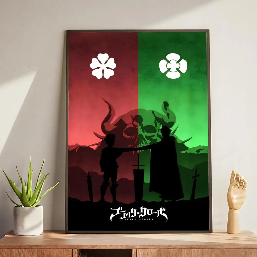 Black Clover Anime Poster - Stylish Wall Art for Home, Office, or Restaurant Decor