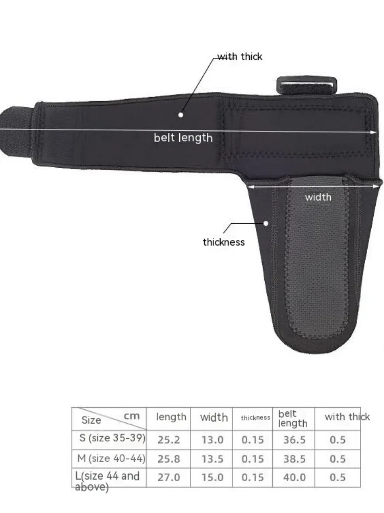 Foot Drooping Orthosis Rehabilitation Inner And Outer Turning Protective Gear Splint Brace Orthosis Ankle Joint Fixed Strips