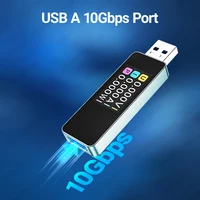 JEYI Power Meter LCD USB Tester 0-3A 3.7-30V USB Multimeter Voltage Current Test Detector  Multi-function Display Capacity 2