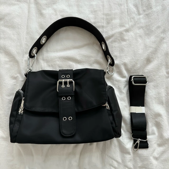 Y2K bag Wide Shoulder Strap Single Shoulder Diagonal Cross 