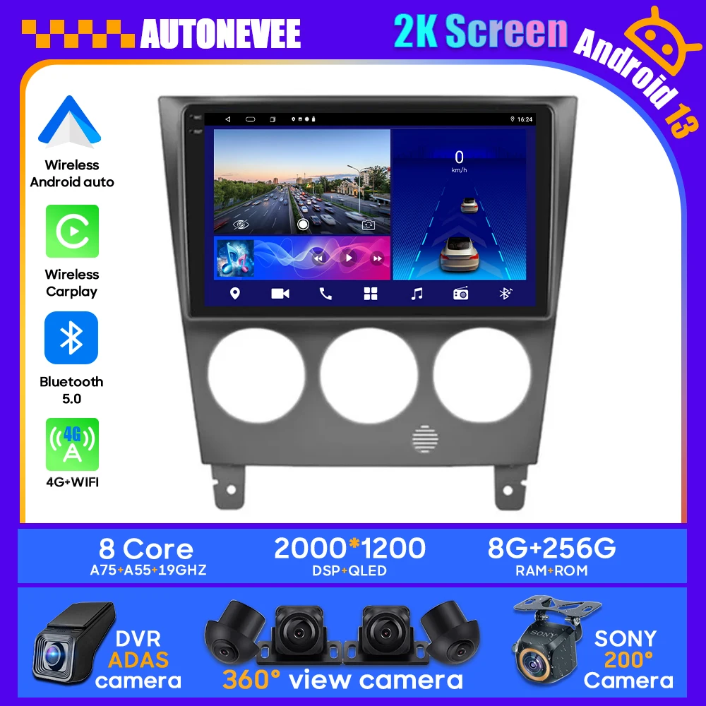 

Android 13 For Subaru Impreza GD GG 2002-2007 No 2din BT Car Head Unit Multimedia GPS Player Radio Wireless Carplay Android Auto