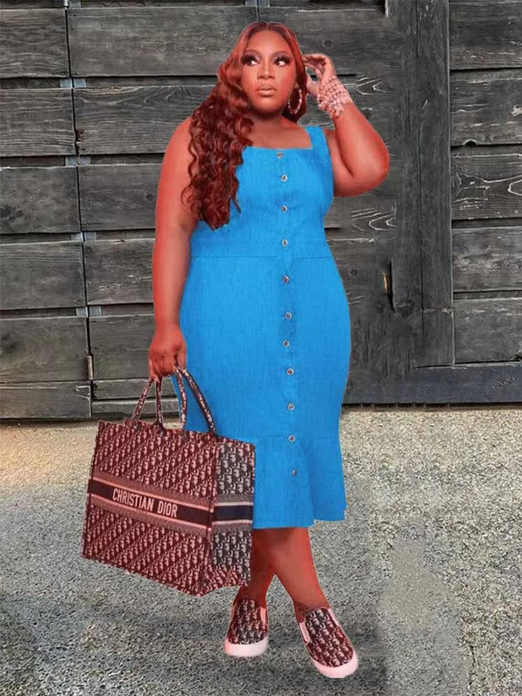 Summer Dress Women Backless Bow Elegant Midi Dress Ladies Sexy Plus Size Dresses Streetwear 