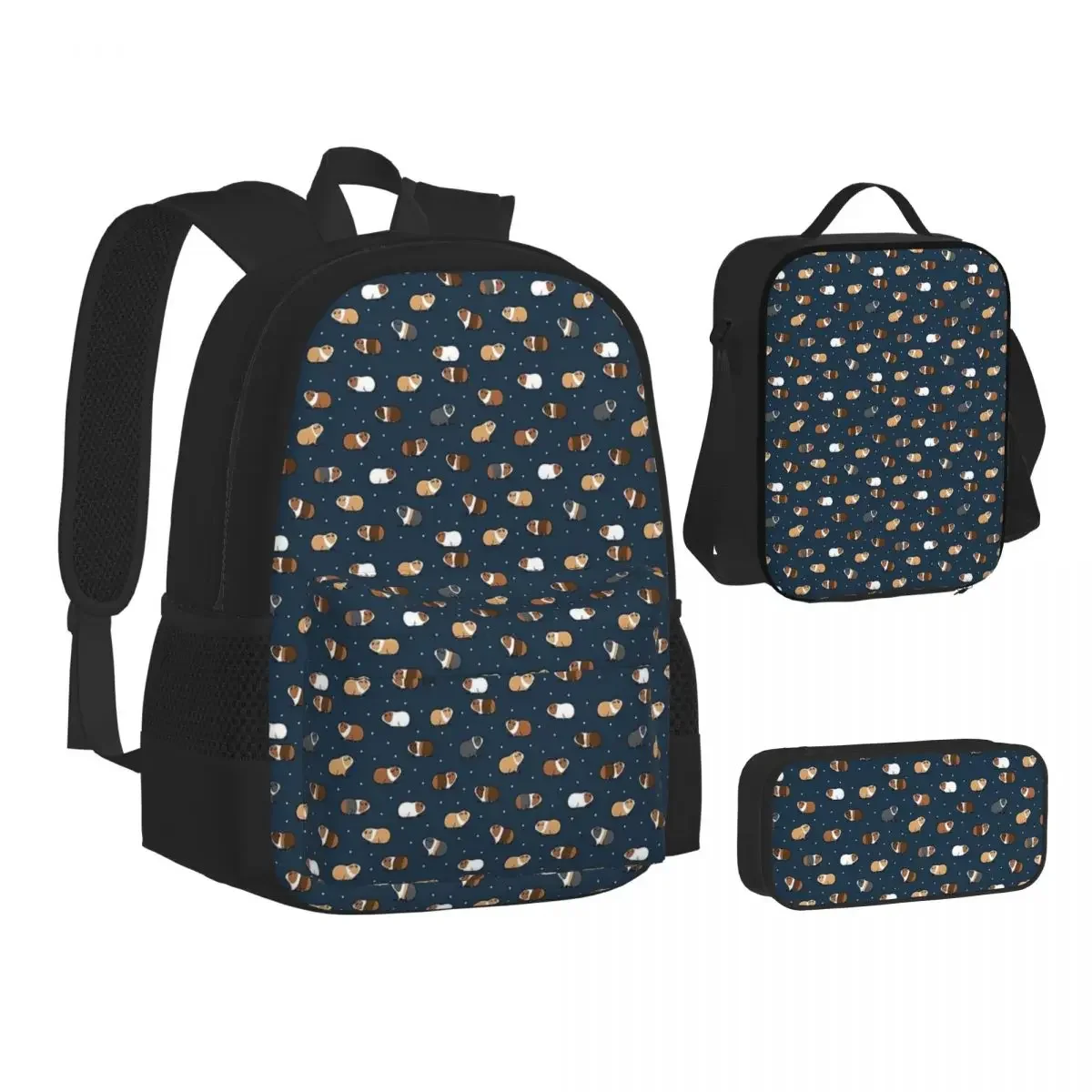 

Маленькие морские рюкзаки для мальчиков и девочек, сумка для книг, школьные сумки, мультяшный Детский рюкзак, сумка для ланча, сумка для ручек, набор из трех предметов