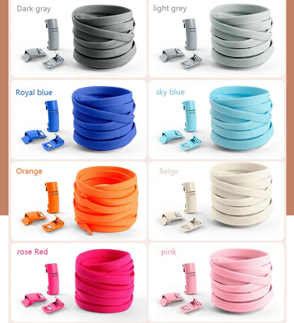 Hengxinchen 12 Piezas Cordones Magneticos 6 Colores Cordones Magneticos Zapatillas,Cordones Elasticos Niños,Cordones Sin Atar Adecuado Para Zapatillas