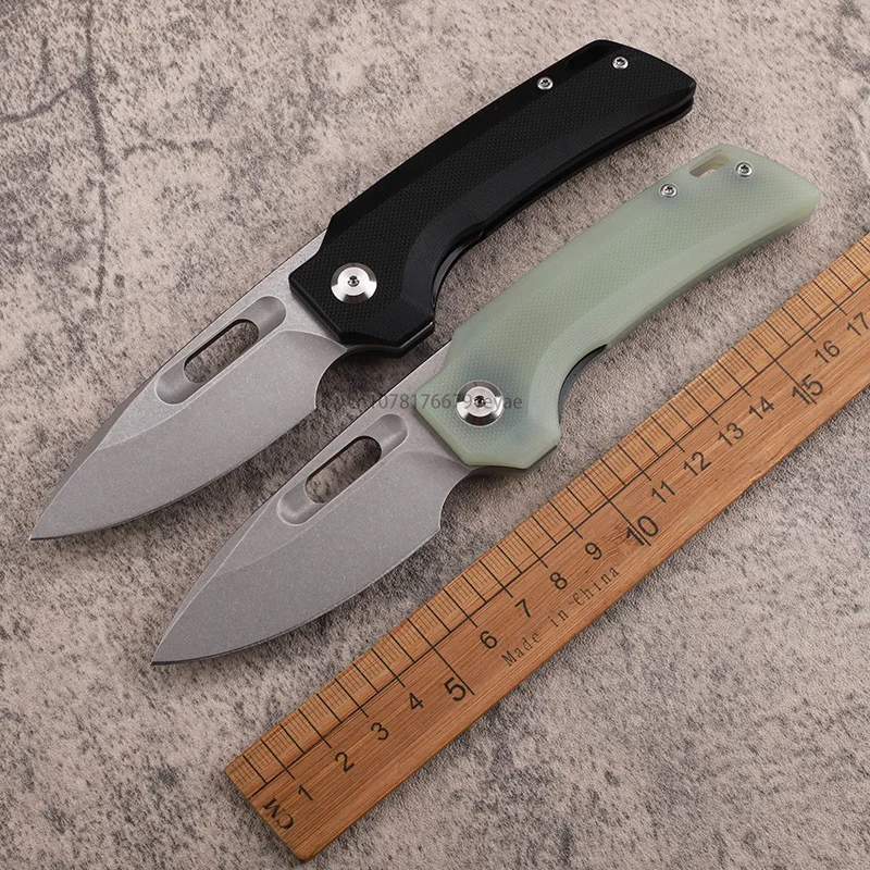 

Stonewash версия G10 Ручка D2 стальной шарикоподшипник для выживания карманный нож для кемпинга рыбалки повседневного использования для выживания фруктов