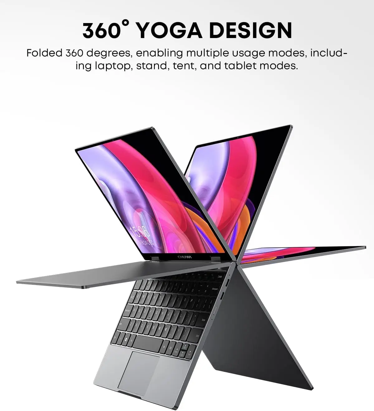 CHUWI MiniBook X 2-in-1 Laptop Intel N150(up to 3.6GHz