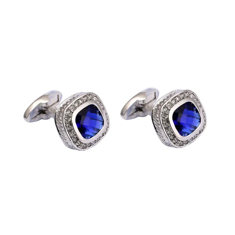 Cufflinks for Mens Luxury High Quality Shirt Studs Buttons Set Best Gifts for Wedding Business Cuff Links Jewelry - 3