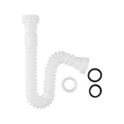 Flexible Retractable Sink Drain Pipe with Adapter (A)