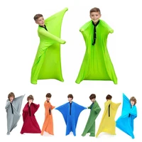 Sensory Sack Medium Body Sock Calming Therapy Blanket Magic Bag Kindergarten Sports Game Clothing Sensory Training Toy Body Sock