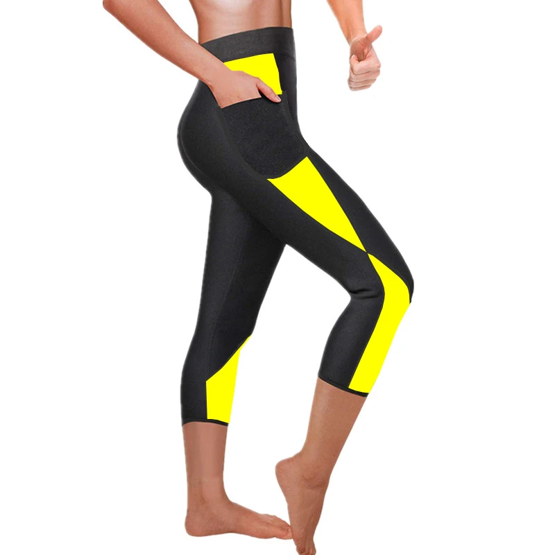 Women Hot Leggings Neoprene Push Up Fitness Slimming Legging High Waist  Leggins Body Shaper Seamless Fitness Sweat Sauna Legging - AliExpress