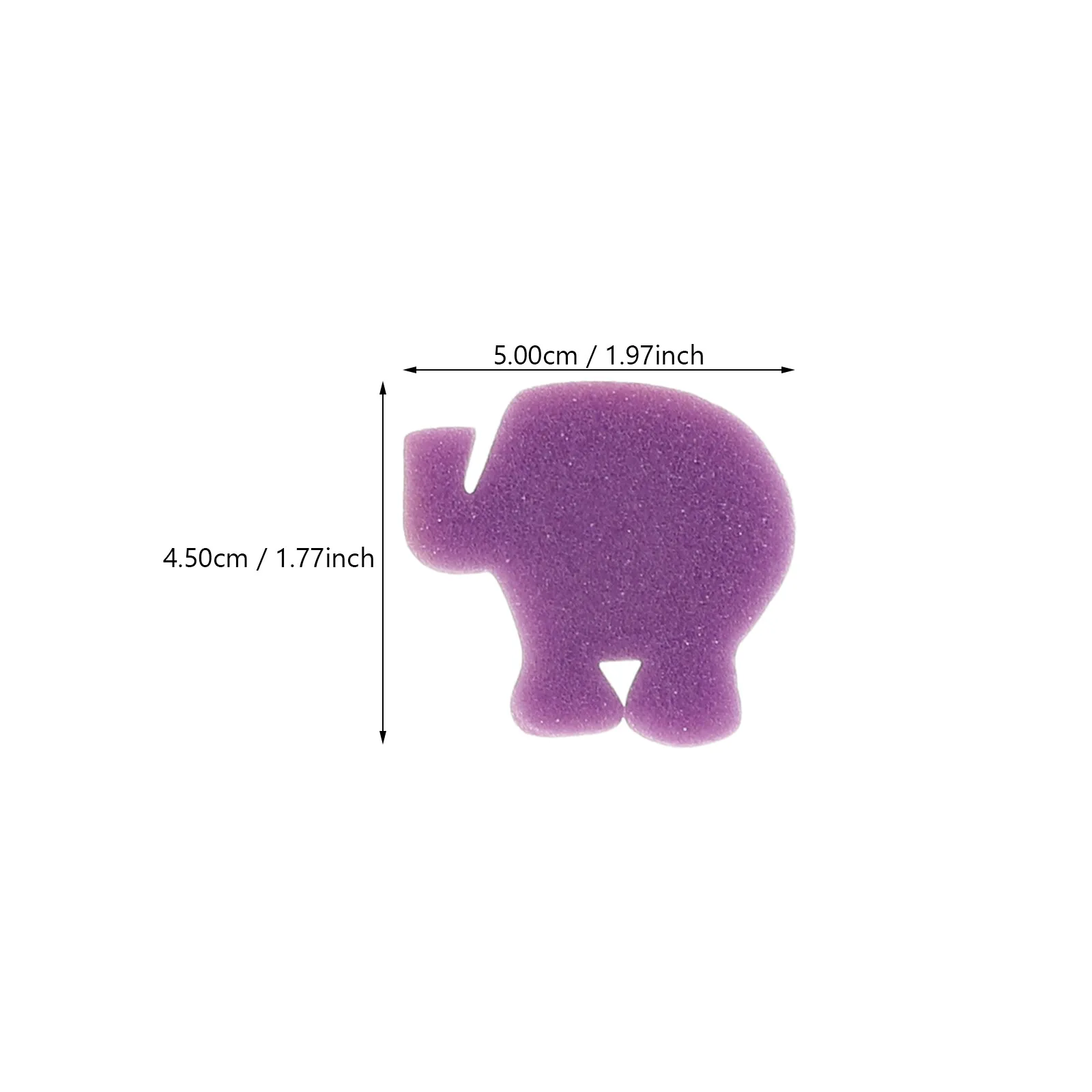 48Pcs 페인팅 스폰지 블록 어린이를위한 다기능 DIY 스폰지 브러쉬 크리 에이 티브 교육 미술 그림 용품