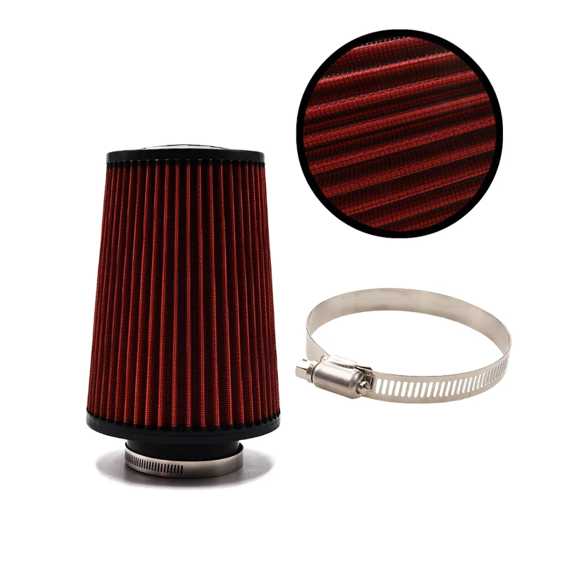 Air Filter 60MM 70MM 76MM Air Filter High Flow Cold Air Intake Universal Filters Vehicles Filters Car Accessories