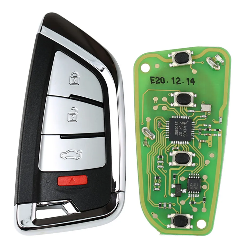

XHORSE XSKF20EN Universal XS Series Remote Car Key With 4 Buttons Assecories for VVDI2 Programmer Tool English Version 2/5pc/Lot
