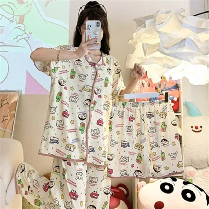 Wearable short-sleeved Superior sense Summer New Cute Simple Leisure Breathable Comfortable Loose Fashion Women's Homewear 6