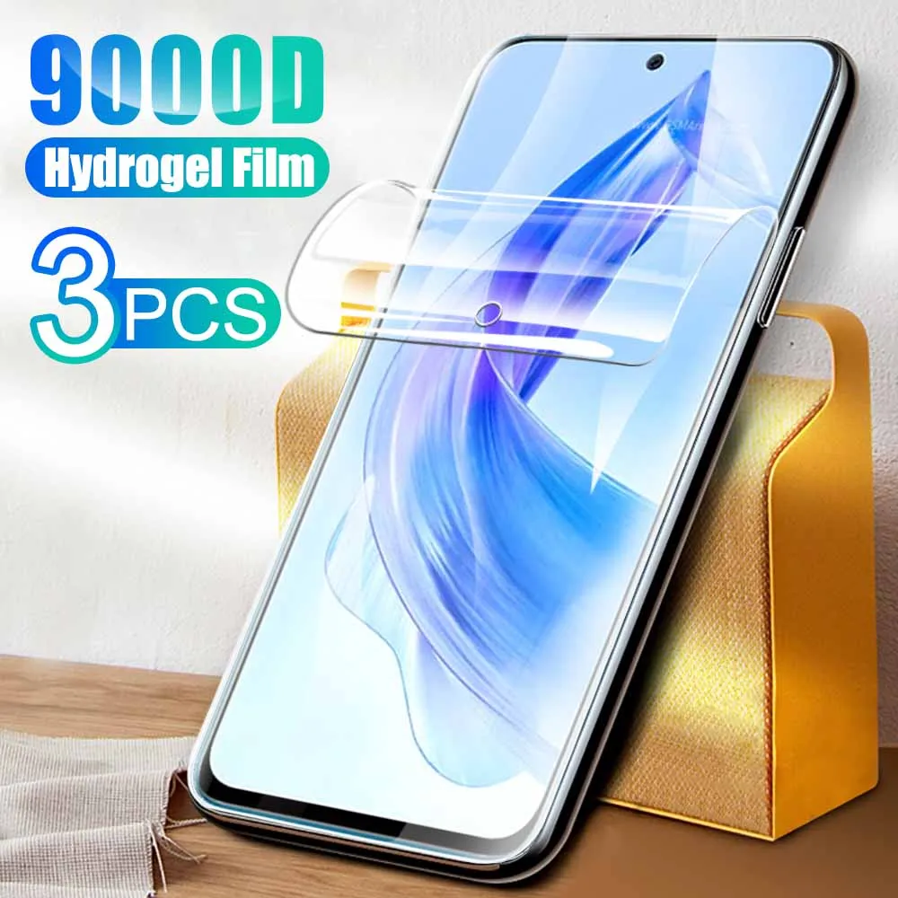 

3pcs Hydrogel Film For Honar 90Lite 90 Lite Honor90Lite 5G Full Cover Screen Protective Soft Films For Honor 90 Lite 5G 6.7inch