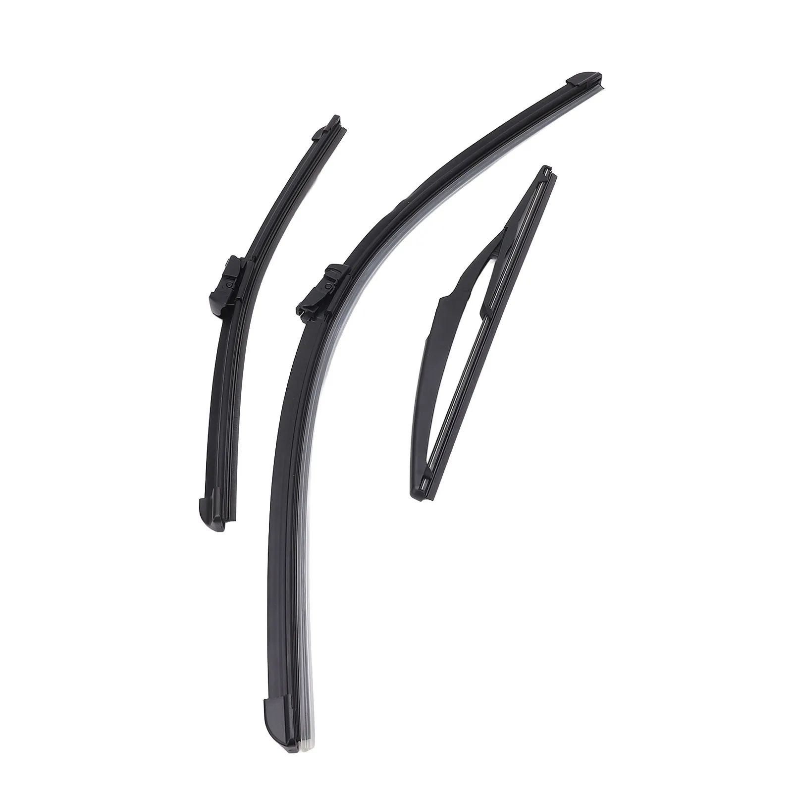 New 3Pcs Front Rear Wiper Blades Set for Fiat 500 500C 500L 2009 to 2023 Windshield Windscreen Tailgate Window Brushes Car Parts 6
